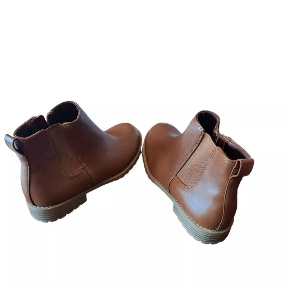 Sonoma Goods For Life Cilantro Womens‎ Size 6 Cognac Brown Ankle Bootie Boots